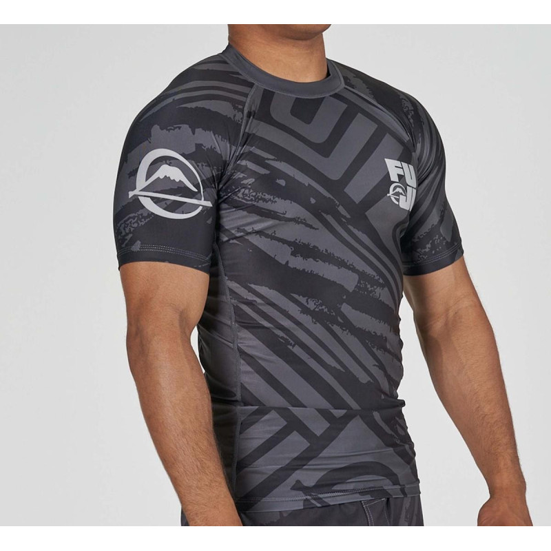 Rashguard Fuji Sports | Noir | Battle Flex Lite