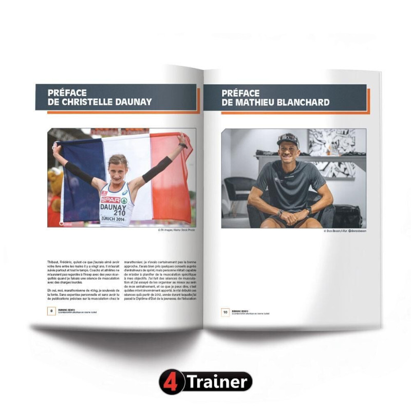 Livre RUNNING RENFO 4TRAINER | Préparation Physique Course à Pied | Belouze Hoffner