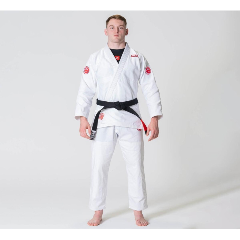 Kimono JJB Fuji Sports | Blanc | Competition Enfant | IBJJF