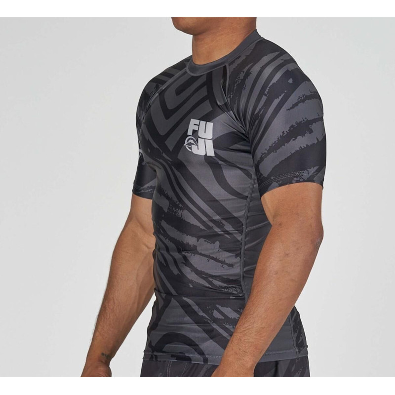 Rashguard Fuji Sports | Noir | Battle Flex Lite
