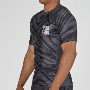 Rashguard Fuji Sports | Noir | Battle Flex Lite