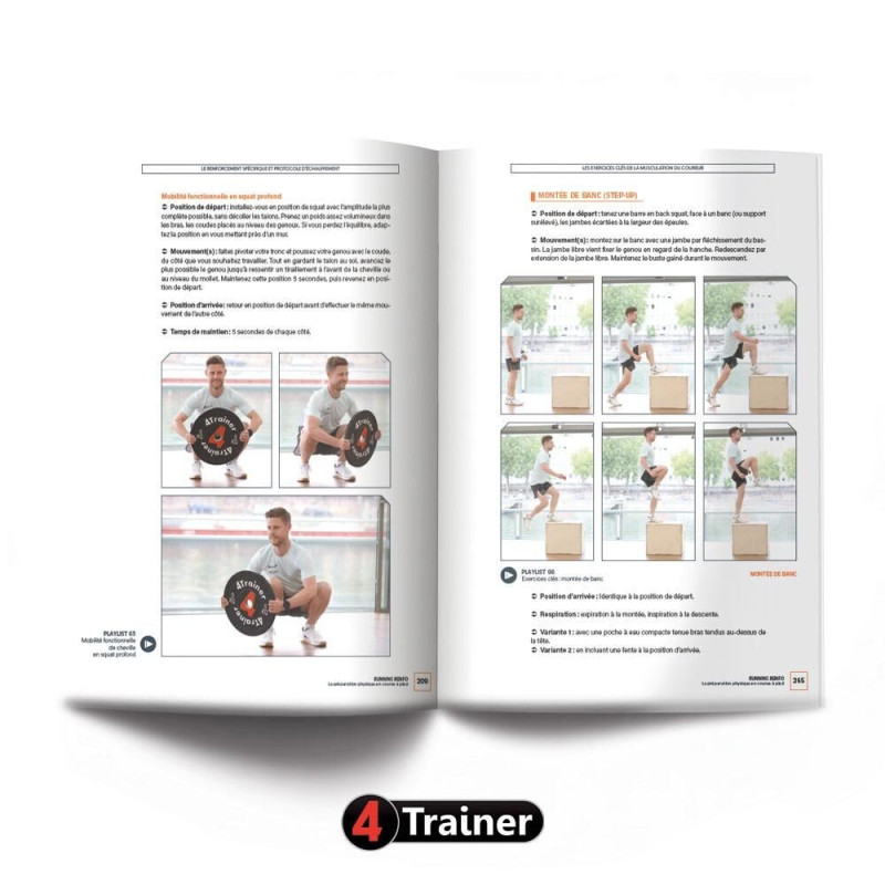 Livre RUNNING RENFO 4TRAINER | Préparation Physique Course à Pied | Belouze Hoffner