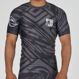 Rashguard Fuji Sports | Noir | Battle Flex Lite