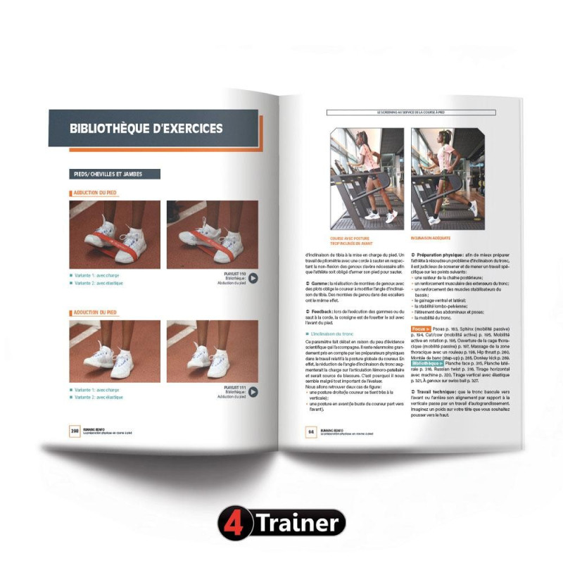 Livre RUNNING RENFO 4TRAINER | Préparation Physique Course à Pied | Belouze Hoffner