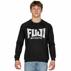 Sweatshirt Fuji Sports | Noir | Deluxe Crewneck