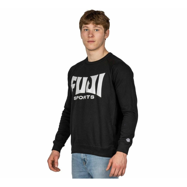 Sweatshirt Fuji Sports | Noir | Deluxe Crewneck