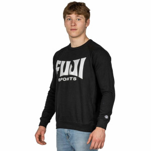 Sweatshirt Fuji Sports | Noir | Deluxe Crewneck