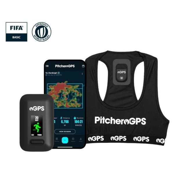 GPS Tracker 4TRAINER Pitchero Solo | Certifié FIFA World Rugby