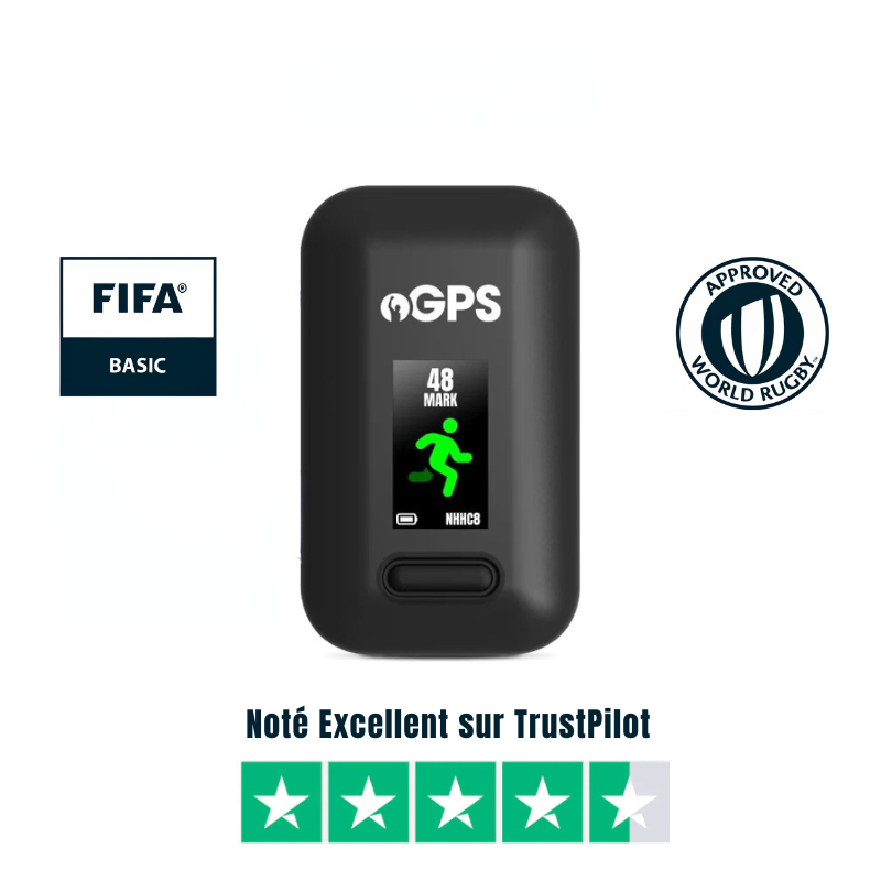 GPS Tracker 4TRAINER Pitchero Solo | Certifié FIFA World Rugby