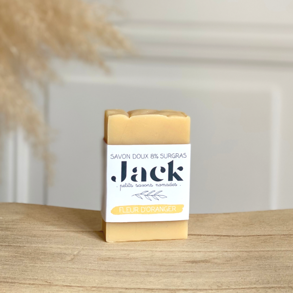 Savon Jack | Fleur d'Oranger | Saponifié à froid bio