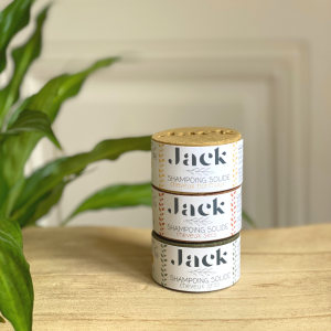 Shampoing solide Jack | Cheveux gras | Argile verte et Tea Tree