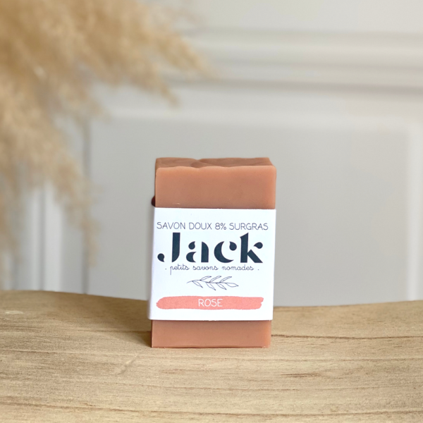 Savon Jack | Rose | Saponifié à froid bio