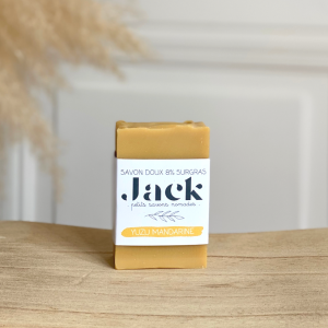 Savon Jack | Yuzu Mandarine | Saponifié à froid bio