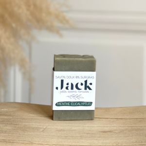 Savon Jack | Menthe Eucalyptus | Saponifié à froid bio