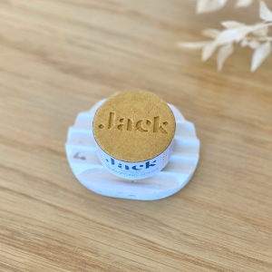 Shampoing solide Jack | Cheveux normaux | Argile blanche et huile de pépin de raisin