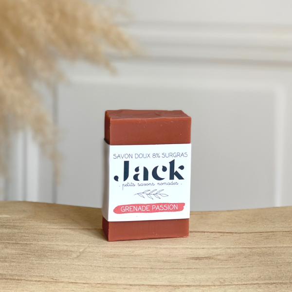 Savon Jack | Grenade Passion | Saponifié à froid bio
