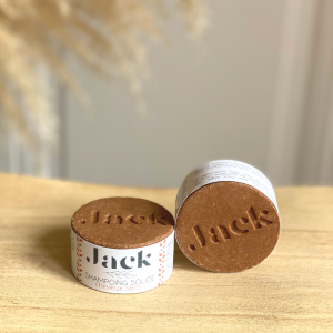 Shampoing solide Jack | Cheveux secs | Argile rose et huile de coco