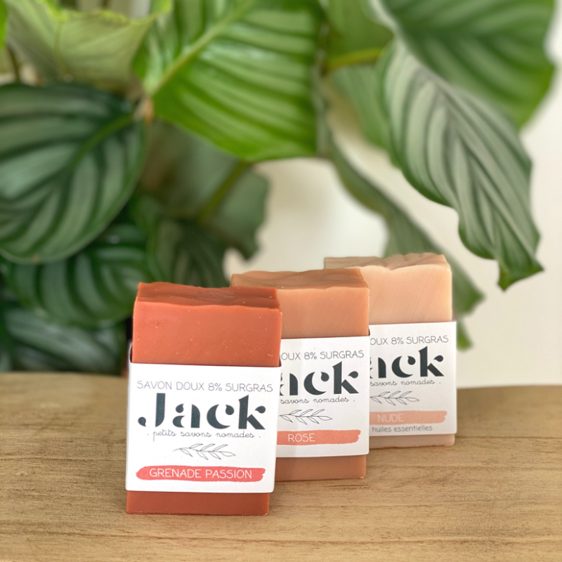 Savon Jack | Grenade Passion | Saponifié à froid bio