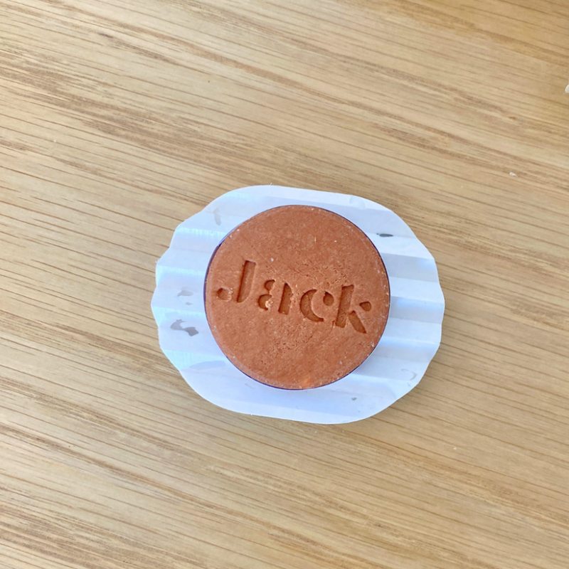 Shampoing solide Jack | Cheveux secs | Argile rose et huile de coco