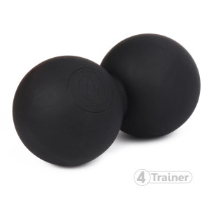 Double Balle de Massage 4TRAINER | Noir | Lacrosse