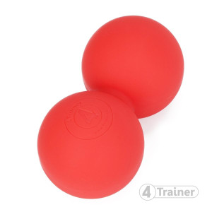 Double Balle de Massage 4TRAINER | Rouge | Lacrosse