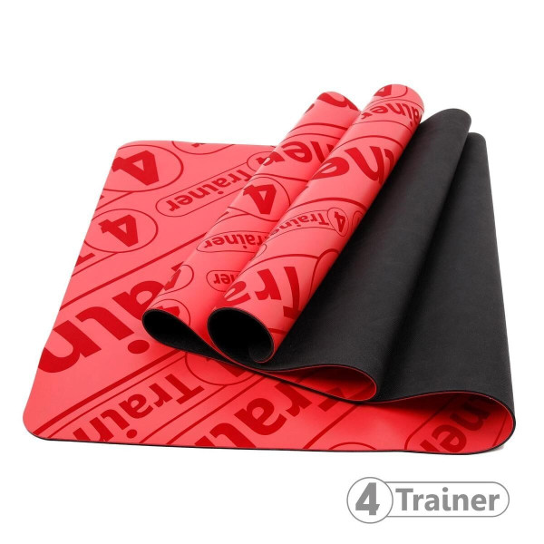 Tapis de Yoga 4TRAINER | Rouge | Premium