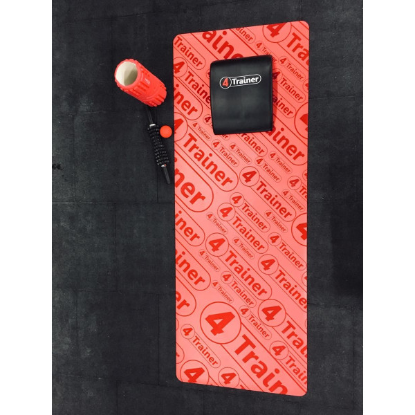 Tapis de Yoga 4TRAINER | Rouge | Premium