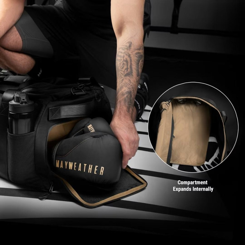 Sac de Sport Hayabusa | Noir/Or | Mayweather Airstream 50L