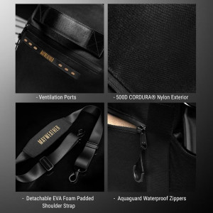 Sac de Sport Hayabusa | Noir/Or | Mayweather Airstream 50L