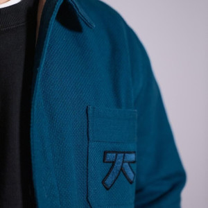 Surchemise Keiko Gi | Bleu Pétrole | Sincérité