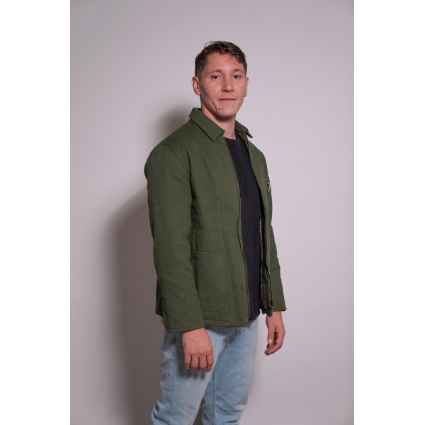 Veste Keiko Gi | Kaki | Fidélité Design Seigaiha