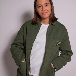 Veste Keiko Gi | Kaki | Fidélité Design Seigaiha