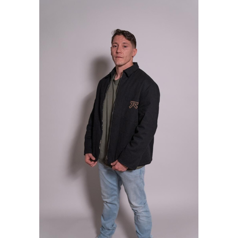 Veste Keiko Gi | Noire | Fidélité Design Seigaiha