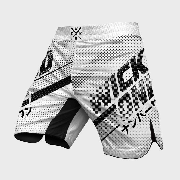 Short de MMA Wicked One | Blanc | Eager Otoshi
