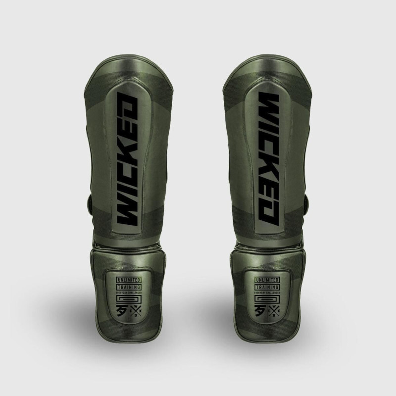 Protège-tibias Wicked One | Kaki | KRUZ