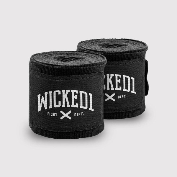 Bandes de Boxe Wicked One | Noir | Broken