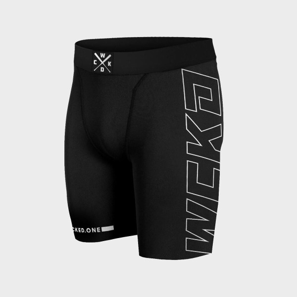 Short de Compression Wicked One | Noir | Raw