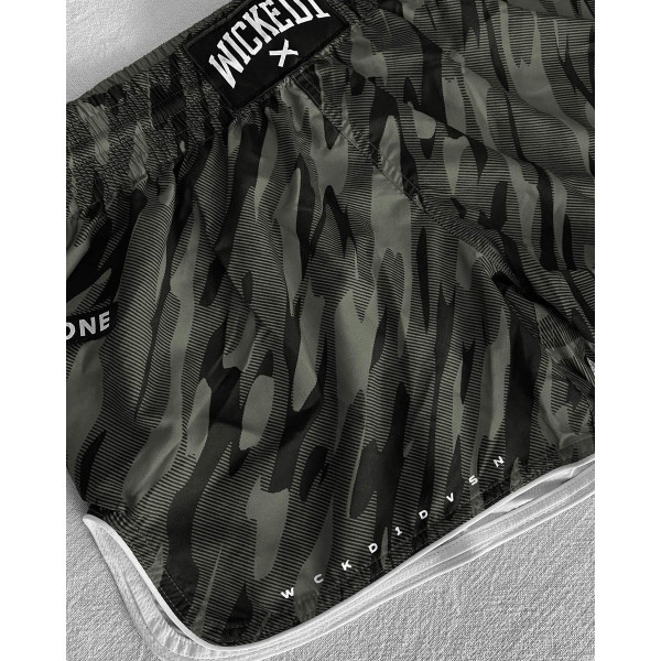 Short de Muay Thai Wicked One | Kaki | Camo