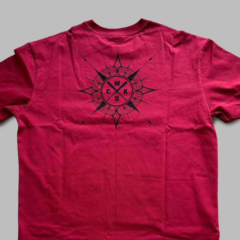 T-Shirt Wicked One | Rouge | Compass