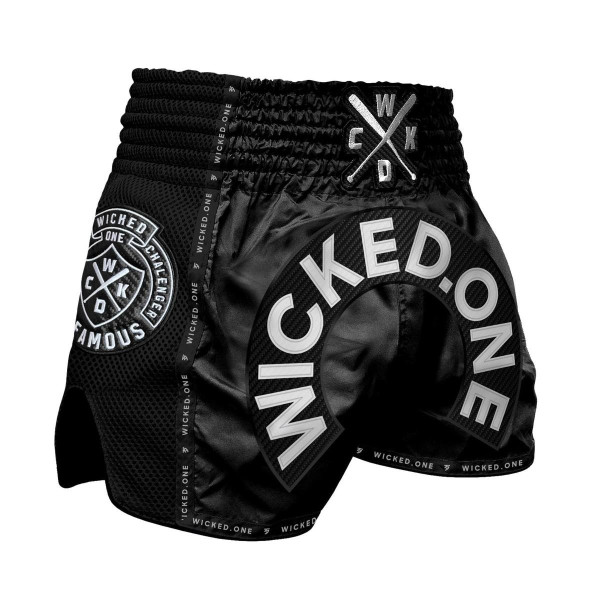 Short de Muay Thai Wicked One | Noir | Herd