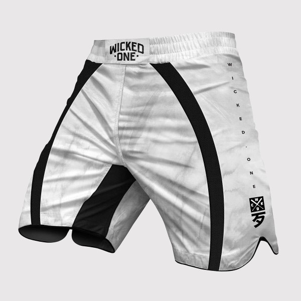 Short de MMA Wicked One | Blanc | Eager Contest