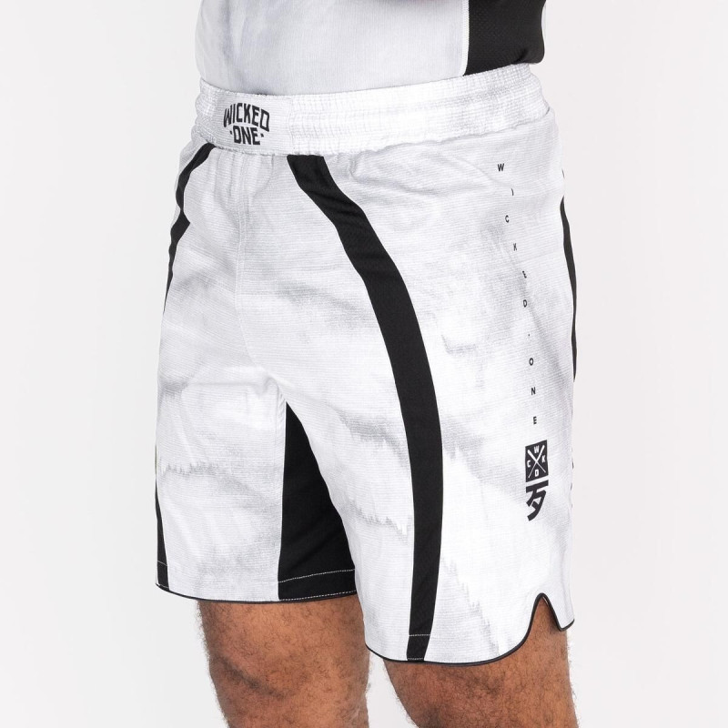 Short de MMA Wicked One | Blanc | Eager Contest