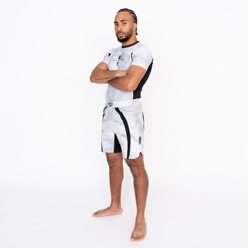 Short de MMA Wicked One | Blanc | Eager Contest