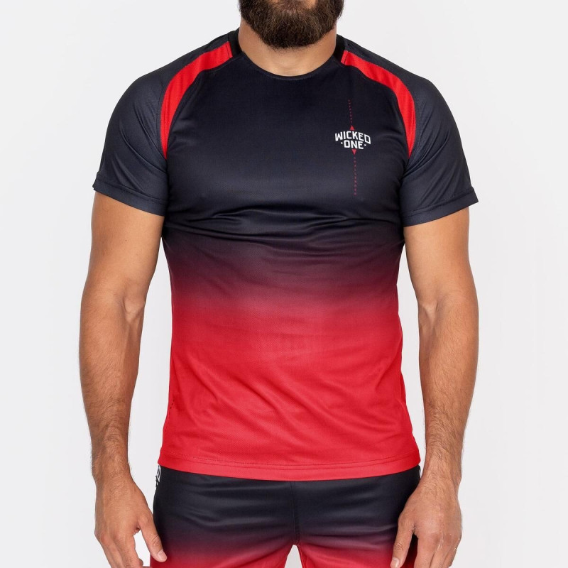 T-shirt d'Entraînement Wicked One | Noir/Rouge | Ghost