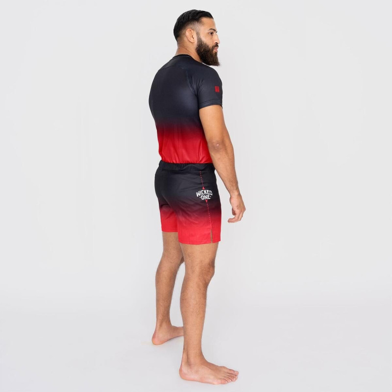 T-shirt d'Entraînement Wicked One | Noir/Rouge | Ghost