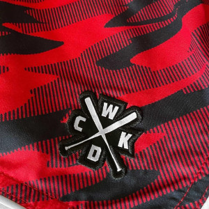 Short de Muay Thai Wicked One | Rouge | Camo