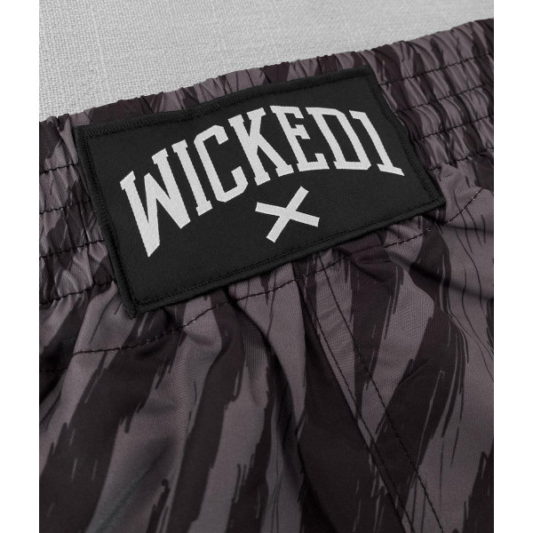 Short de Muay Thai Wicked One | Noir | Black Tiger