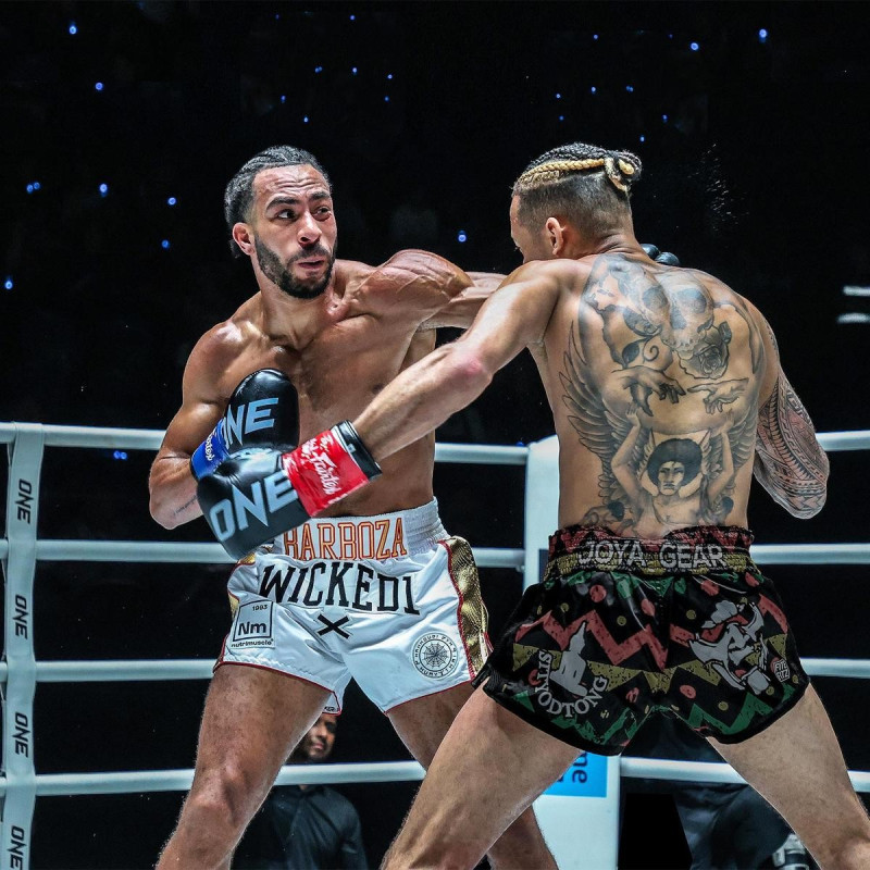 Short de Boxe Wicked One | Or | Barboza Limited Edition