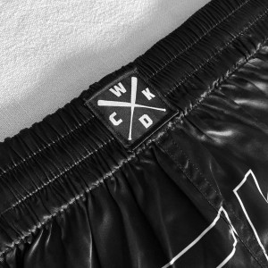 Short de Muay Thai Wicked One | Noir | Raw