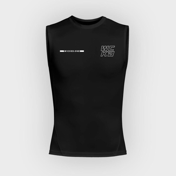 Rashguard Wicked One | Noir | Raw | Sans Manches